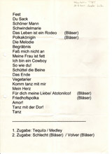 setliste hiss