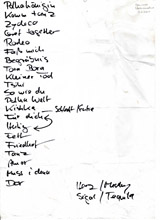 setliste hiss