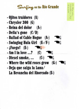 setliste los santos