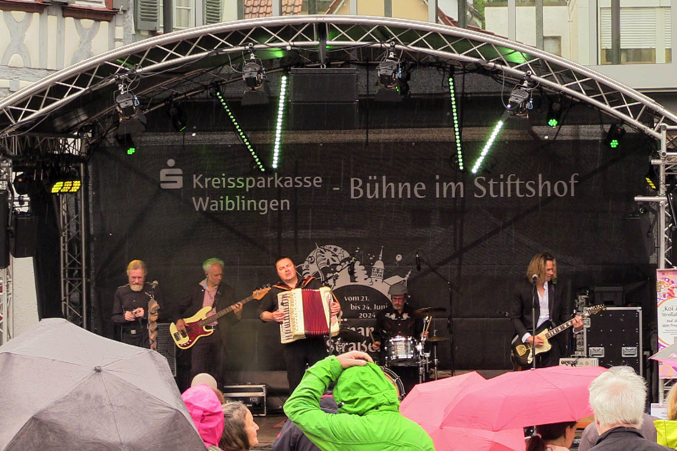 HISS auf dem Backnanger Stra&szlig;enfest